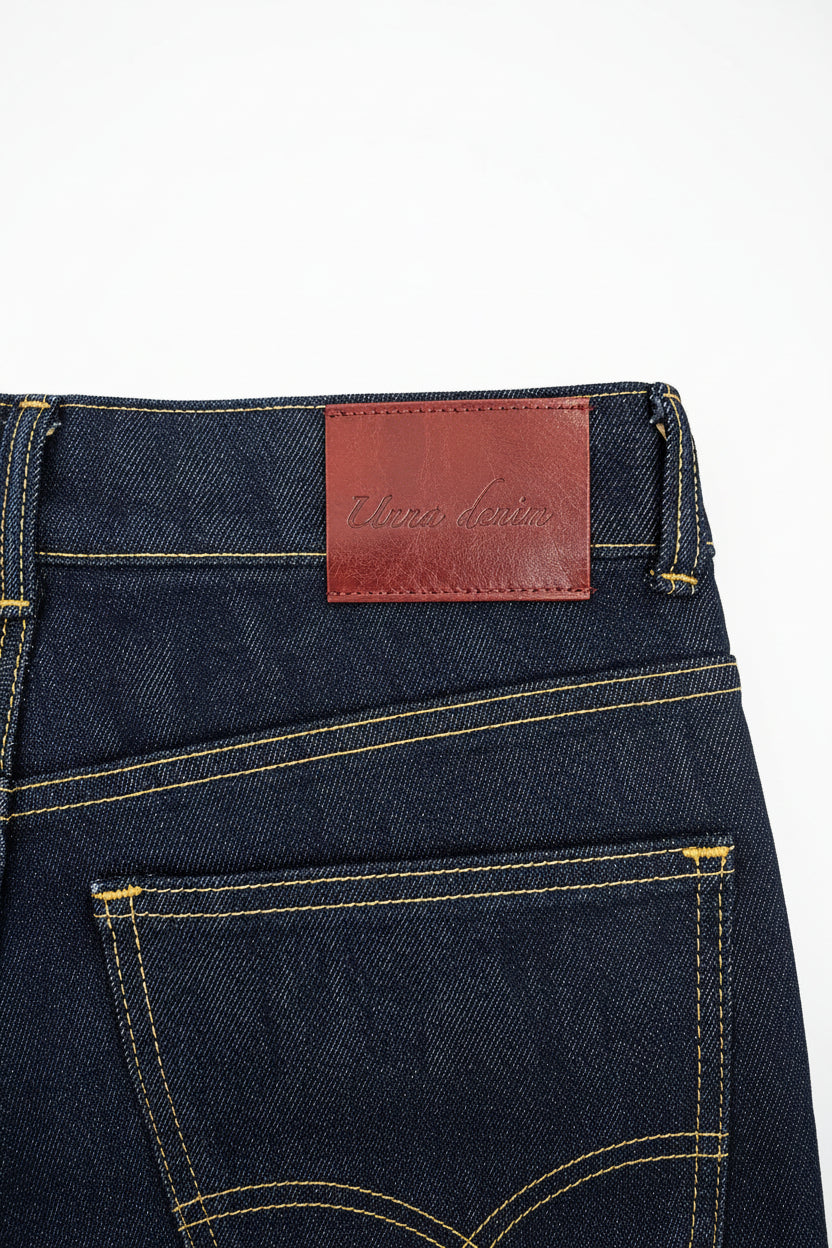Calça Raw Denim Cropped Flare Felipa