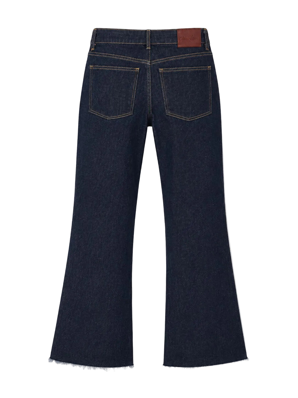 Calça Raw Denim Cropped Flare Felipa