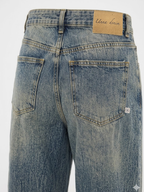 CALÇA JEANS ÁGATA STONEWASH