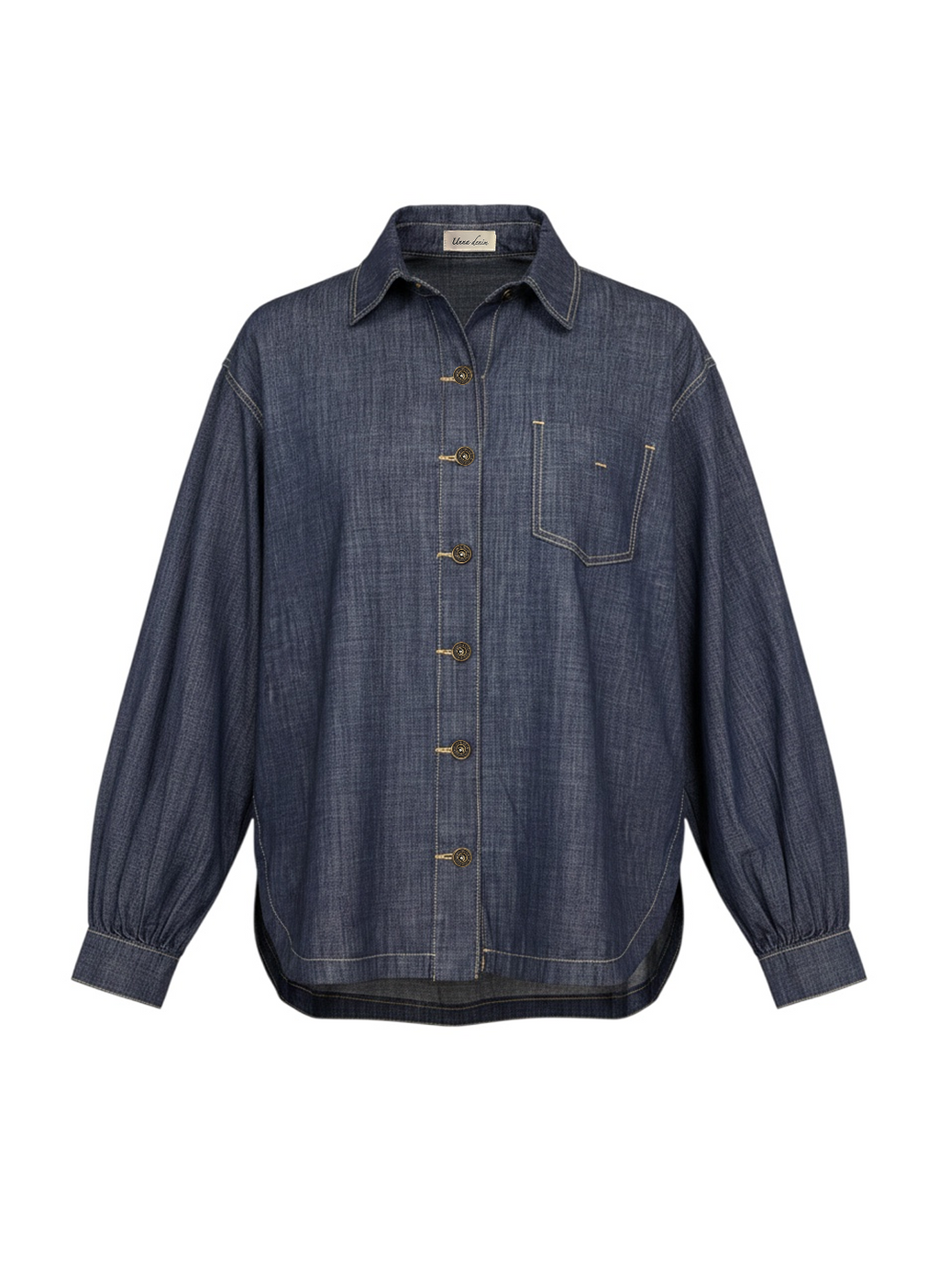 CAMISA OVERSIZED RAW JEANS HELENA