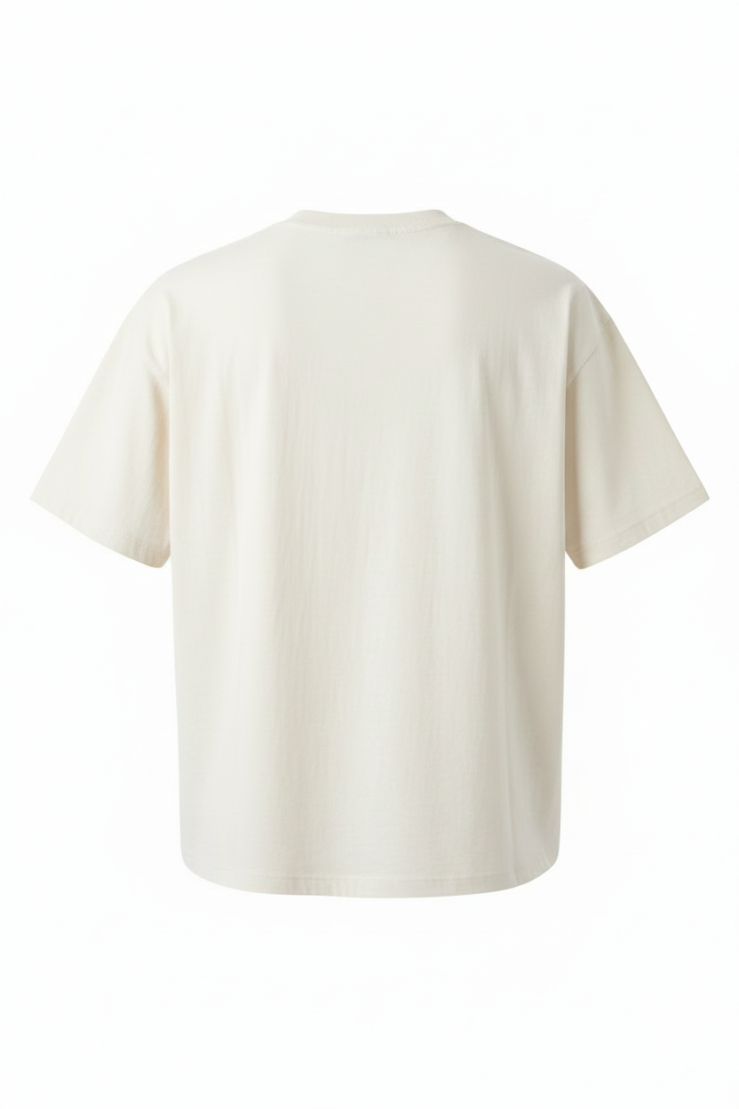 CAMISETA BOXY OFF-WHITE