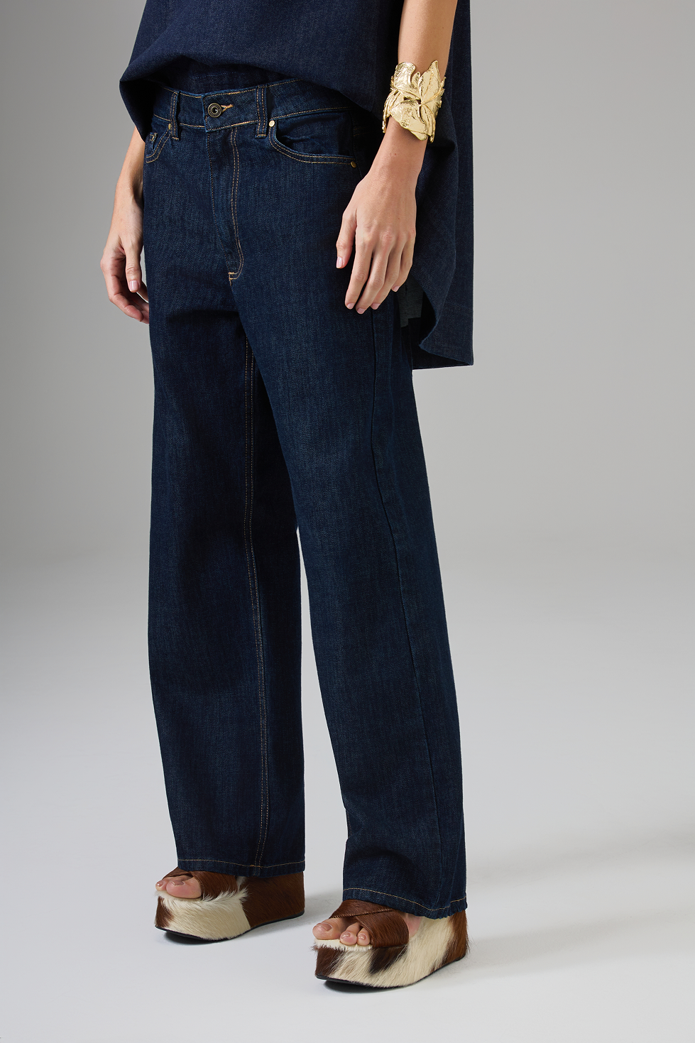 CALÇA RAW JEANS FRANCESCA