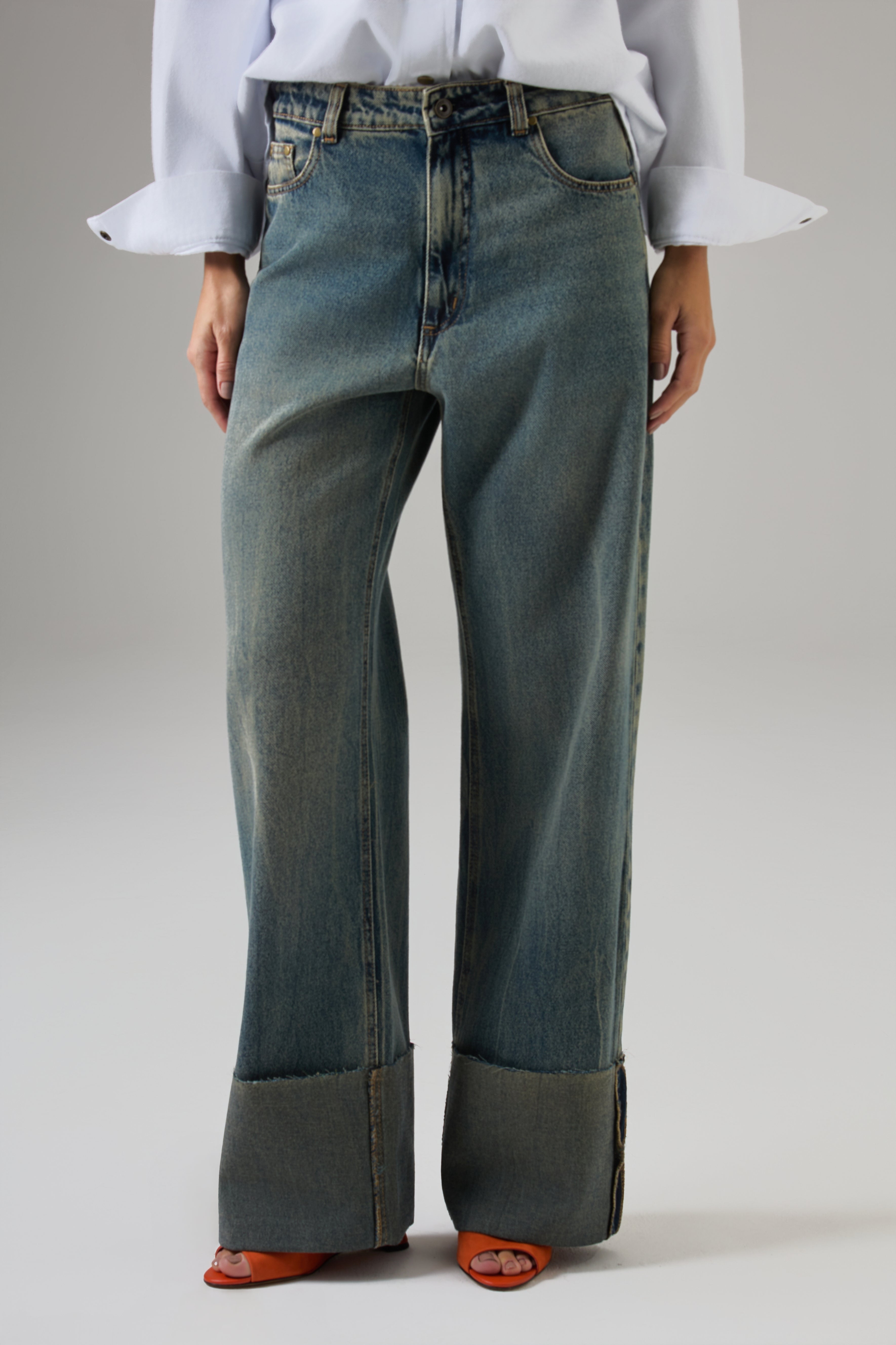 CALÇA JEANS ÁGATA STONEWASH