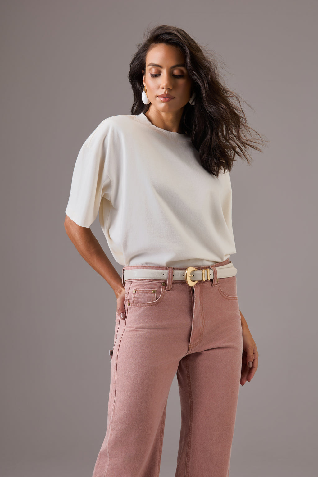 CALÇA JEANS ROSE ISABELLA