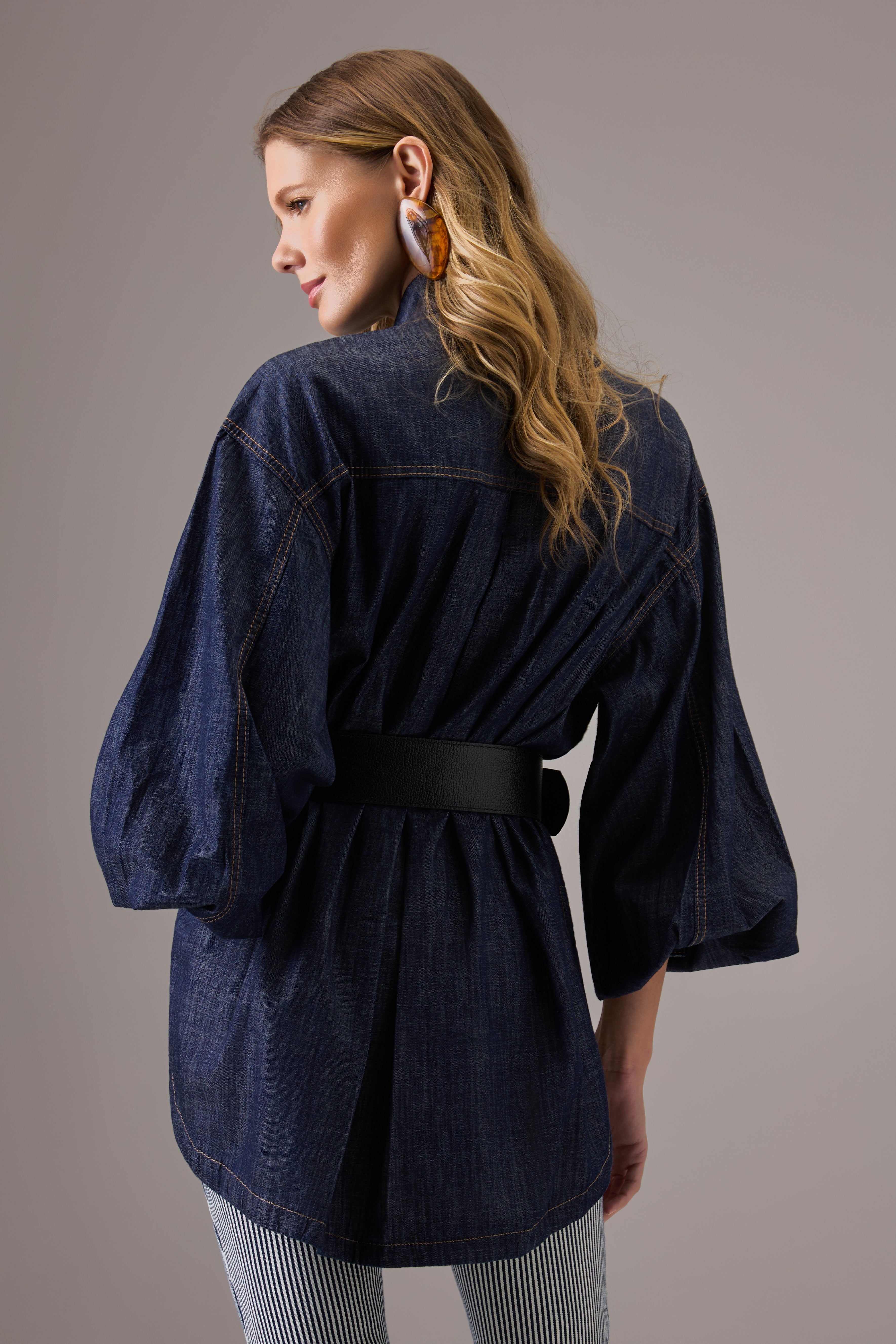 CAMISA OVERSIZED RAW JEANS HELENA