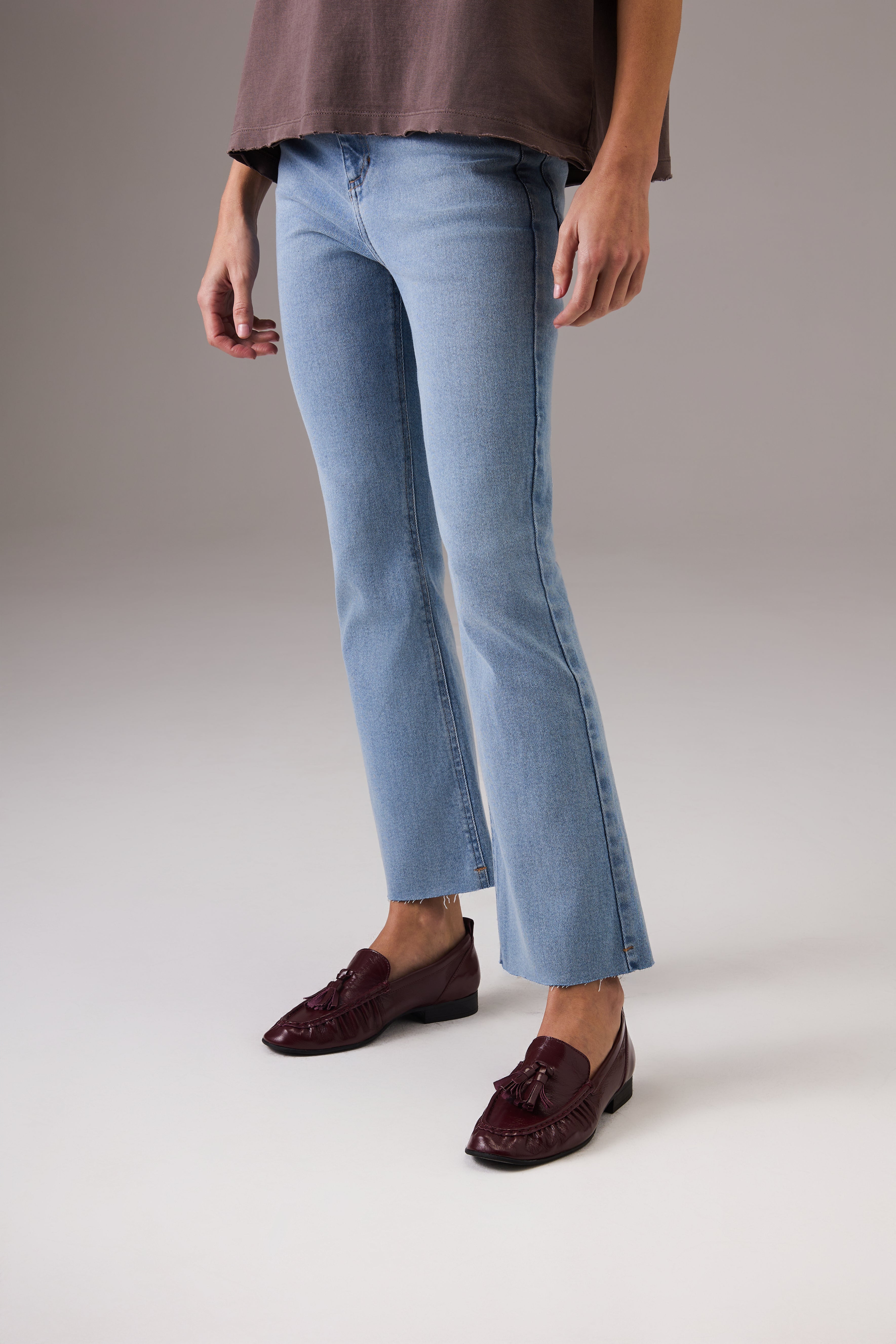 CALÇA CROPPED FLARE LUISA