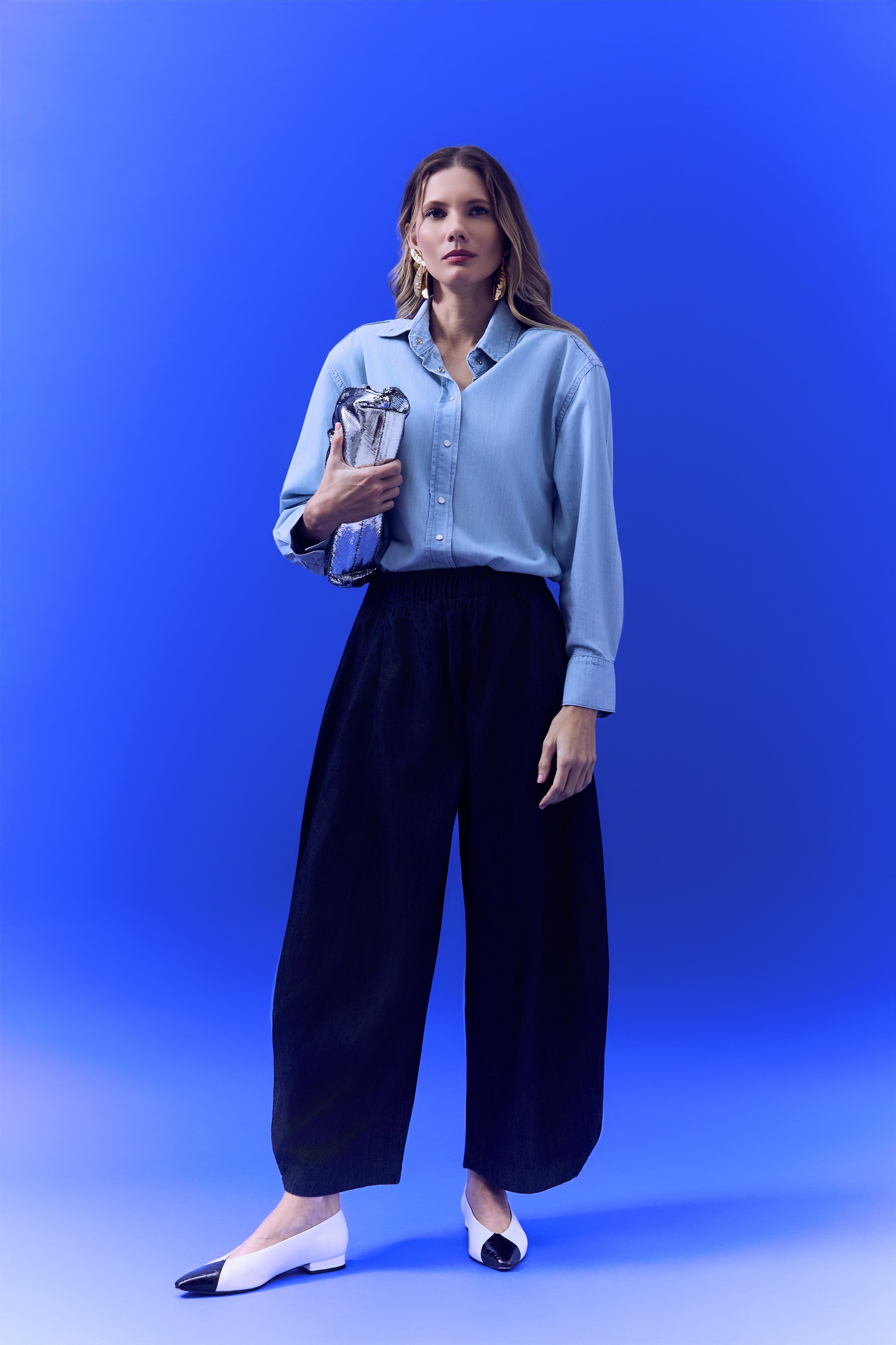 CALÇA BALLON RAW JEANS MIRANDA
