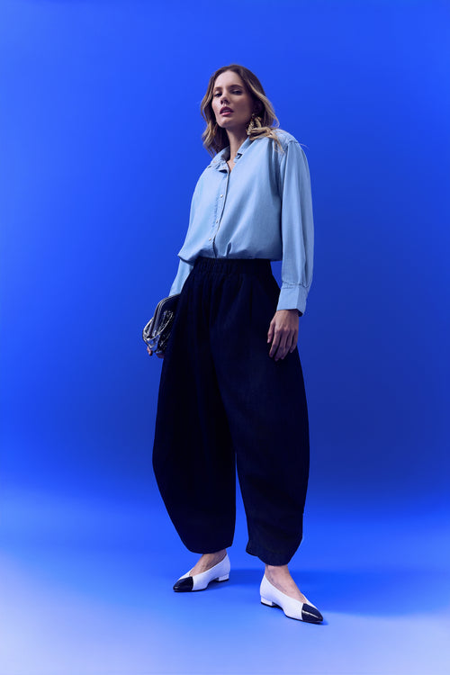 CALÇA BALLON RAW JEANS MIRANDA
