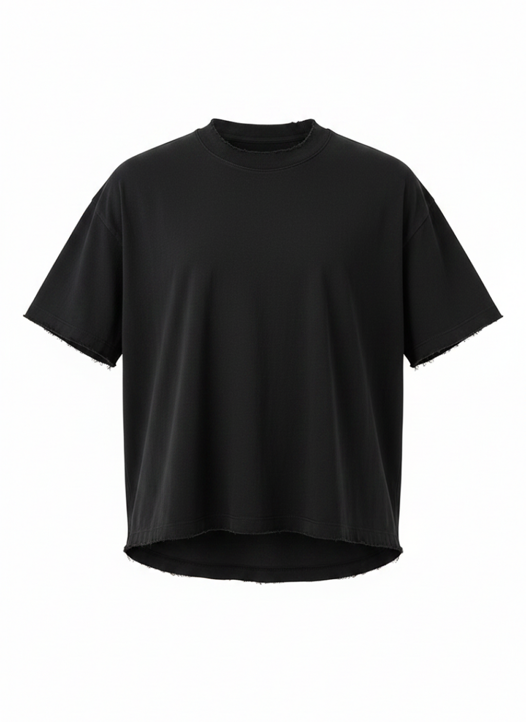 CAMISETA BOXY PRETA STONE