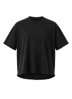 CAMISETA BOXY PRETA STONE
