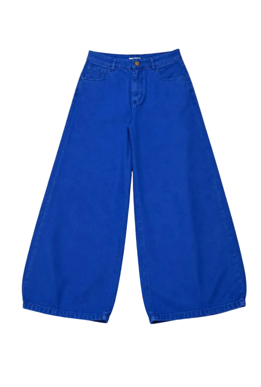 CALÇA BALLON CHIARA AZUL COBALTO